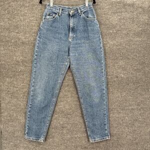 Vintage Lee Jeans Womens 10 High Rise 80s Tapered Mom Stone Washed Classic